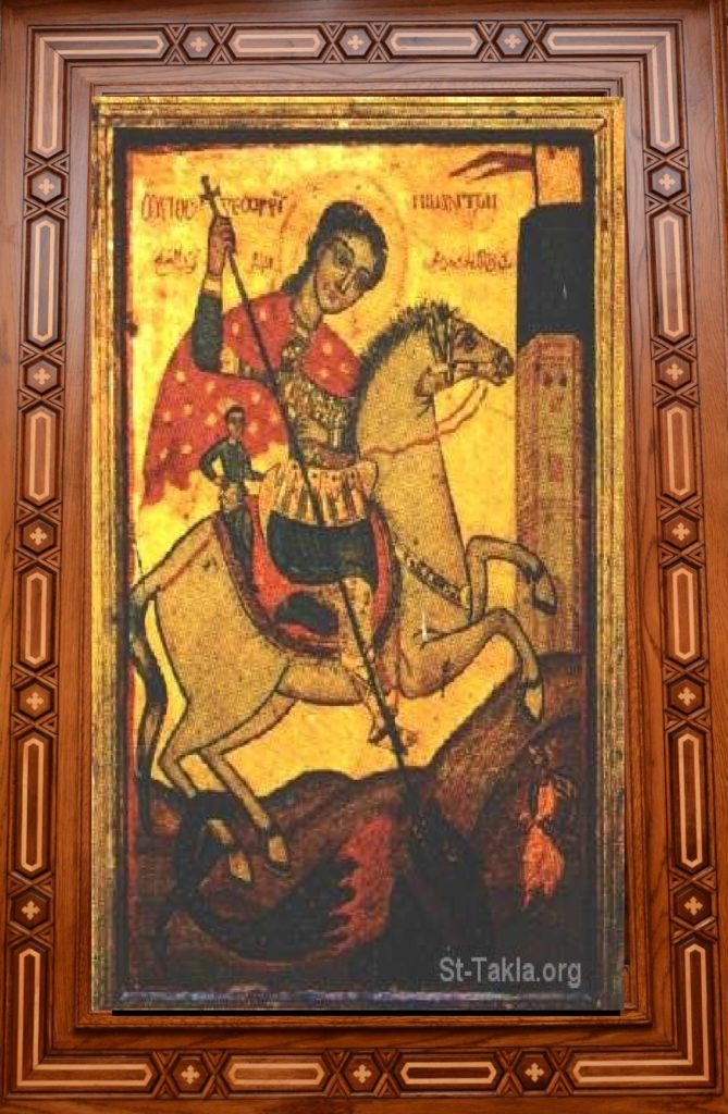 Framed St George Icon