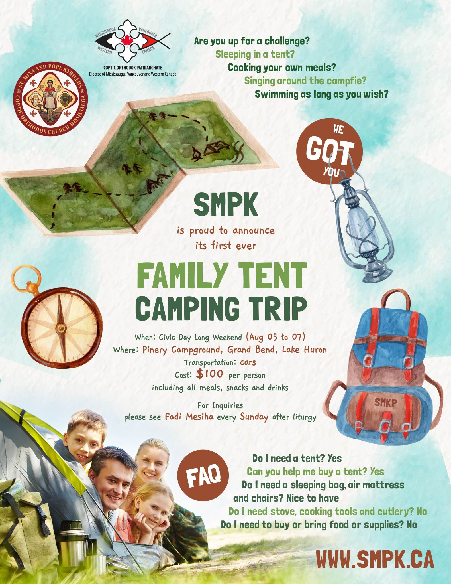 SMPK Camping Trip Poster
