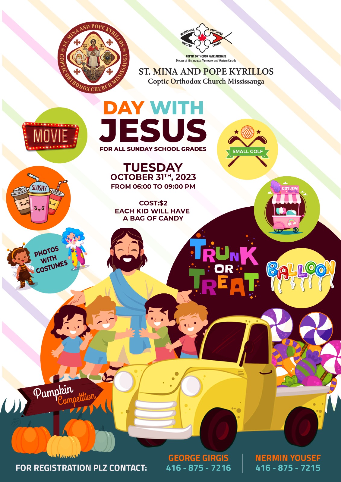 Day with Jesus Poster - Tuesday Oct 31st from 6-9pm