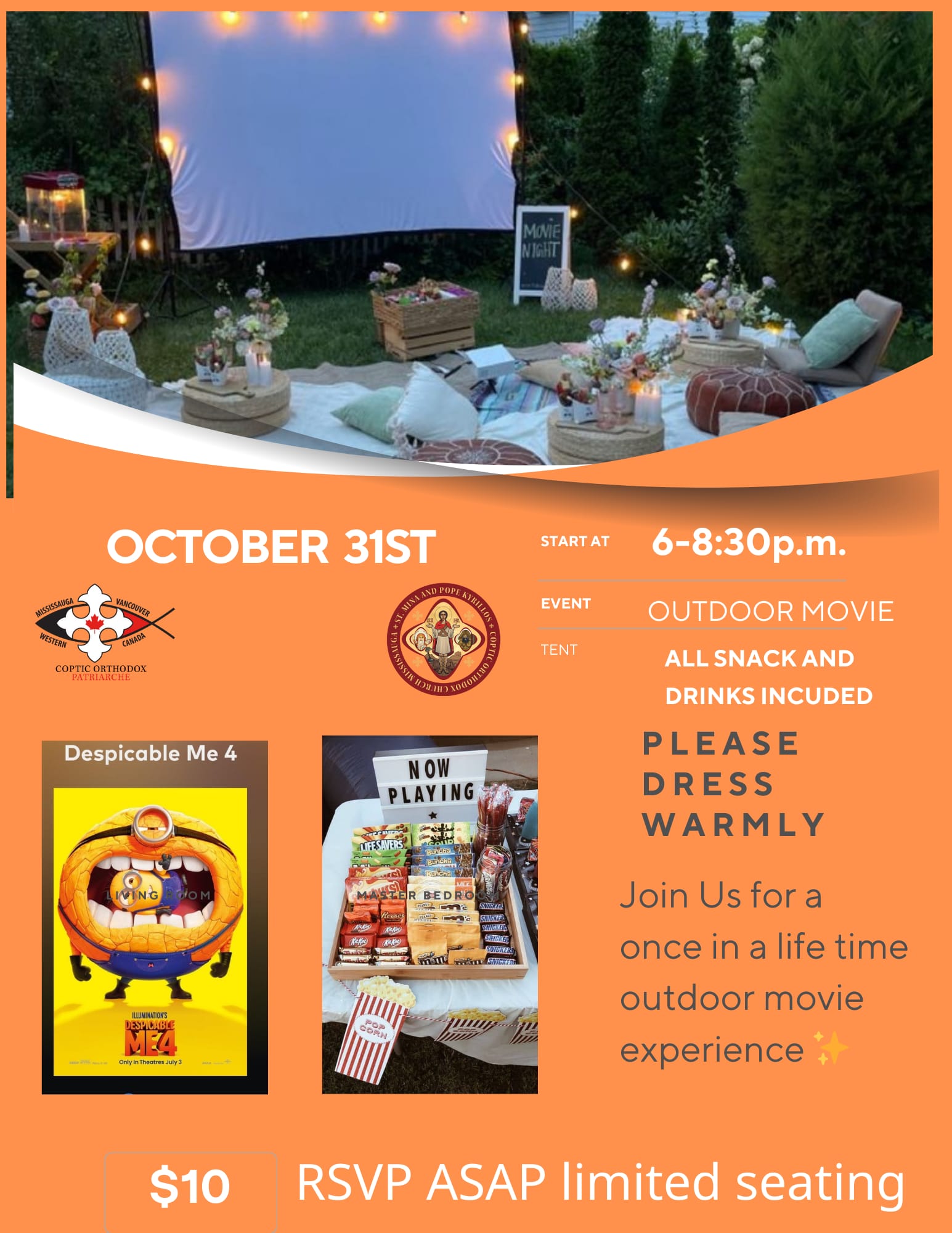 Outdoor Movie, Oct 31, 2024 Poster