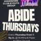 Abide Thursdays Homework Club, Gr3-12