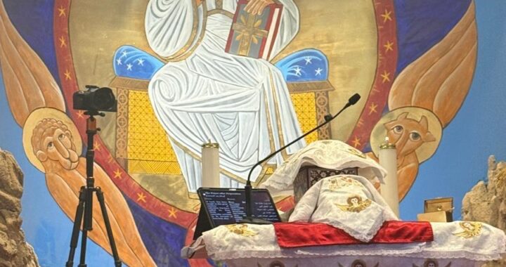 altar at ARPK Cave Church